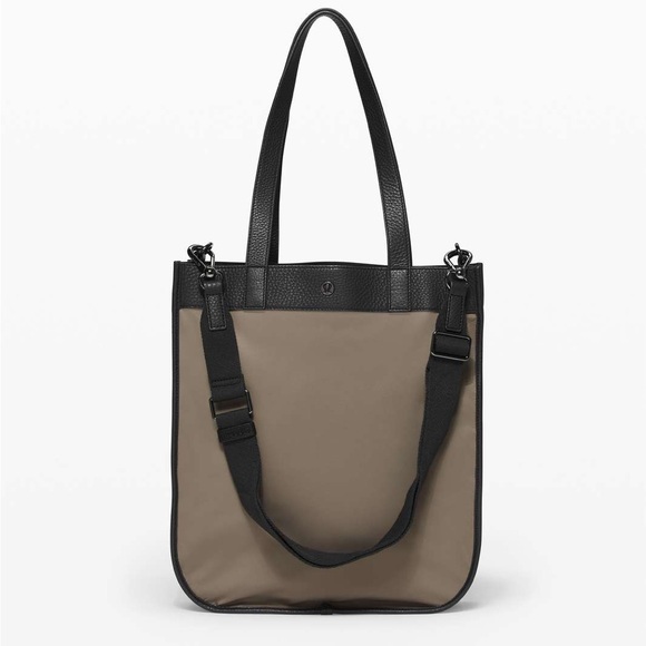 lululemon athletica Handbags - Lululemon Now And Always Tote Bag Laptop 15L Carry-all Crossbody Travel Large